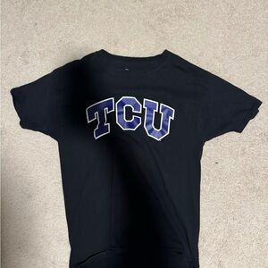 Black TCU Graphic T-Shirt